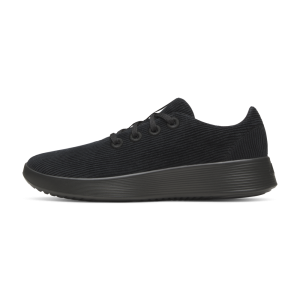 Men's Runner Go - Corduroy - Natural Black (Dark Grey Sole)