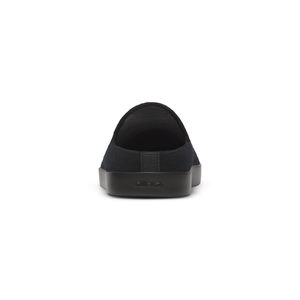 Women's Wool Lounger Mule - Natural Black (Natural Black Sole) - Image 2