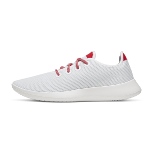 Men's Tree Runner - Blizzard/Bold Red (Blizzard Sole)