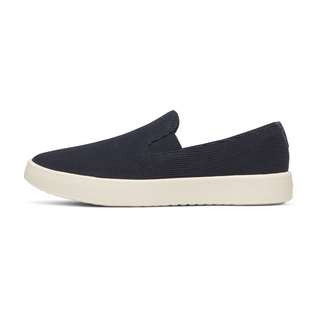 Women's Cruiser Slip On Corduroy - Dark Navy (Stony Cream Sole)
