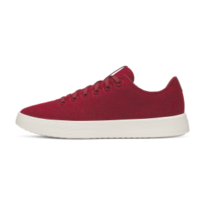 Women's Wool Cruiser - Burgundy (Natural White Sole)