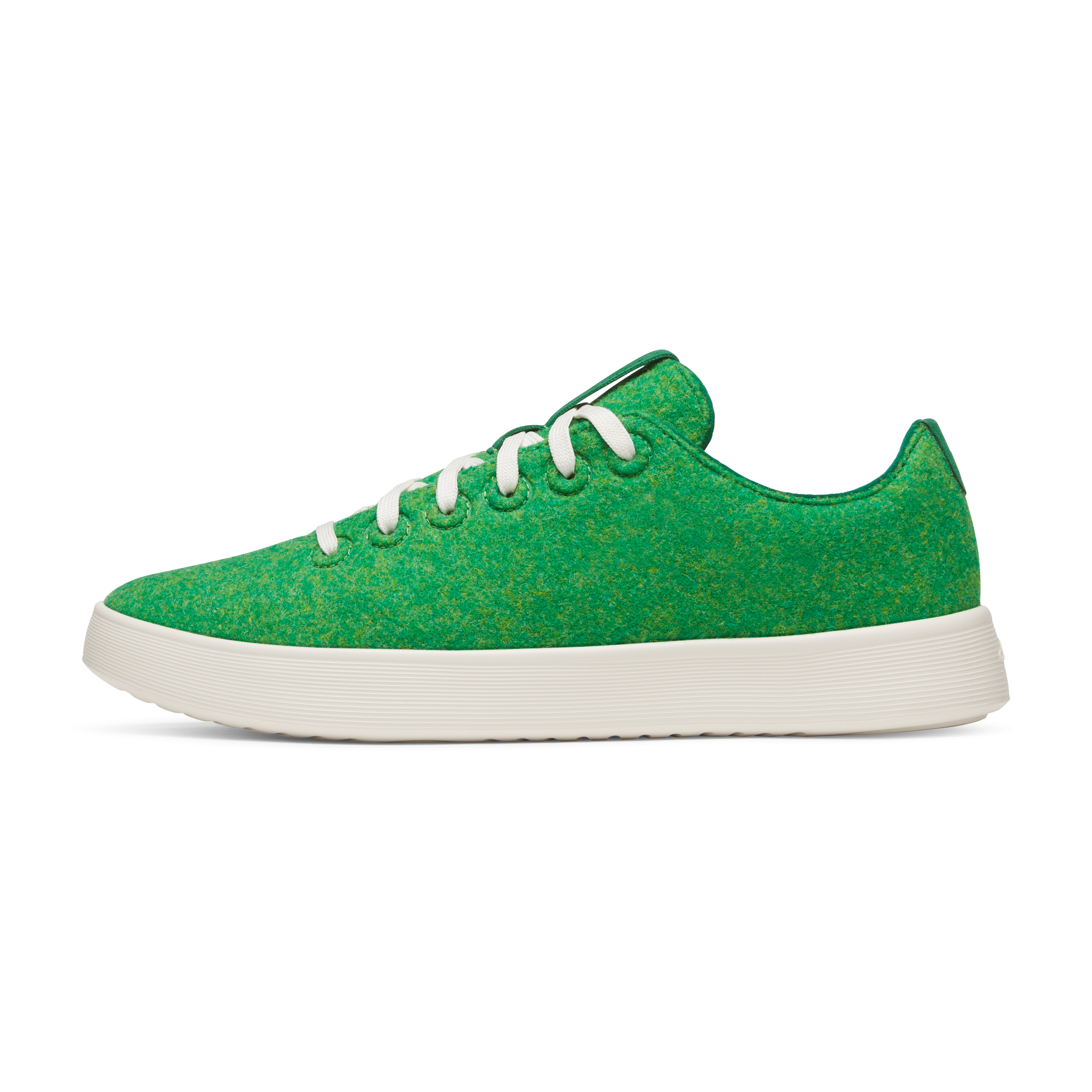 Men's Wool Cruiser - Kelly Green (Natural White Sole)