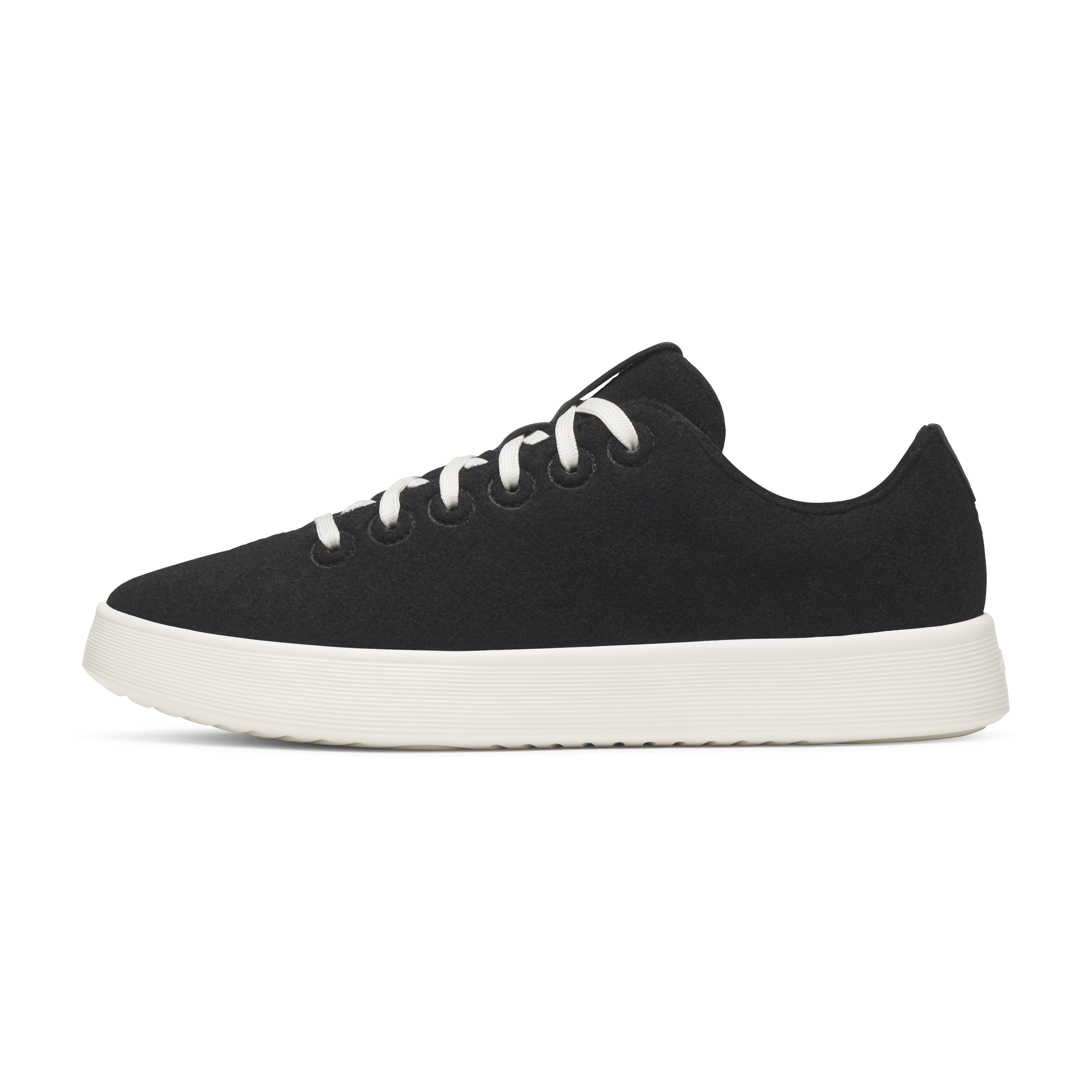 Women's Wool Cruiser - Natural Black (Natural White Sole)